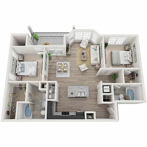Floor plan Hawk