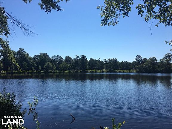 Lake view overlooking levee