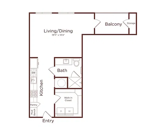 Floor plan A1D