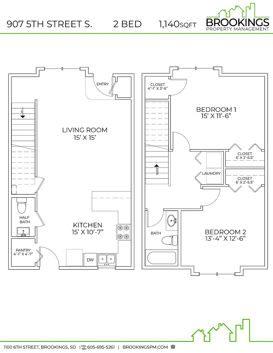 Floor plan 2 Bedroom
