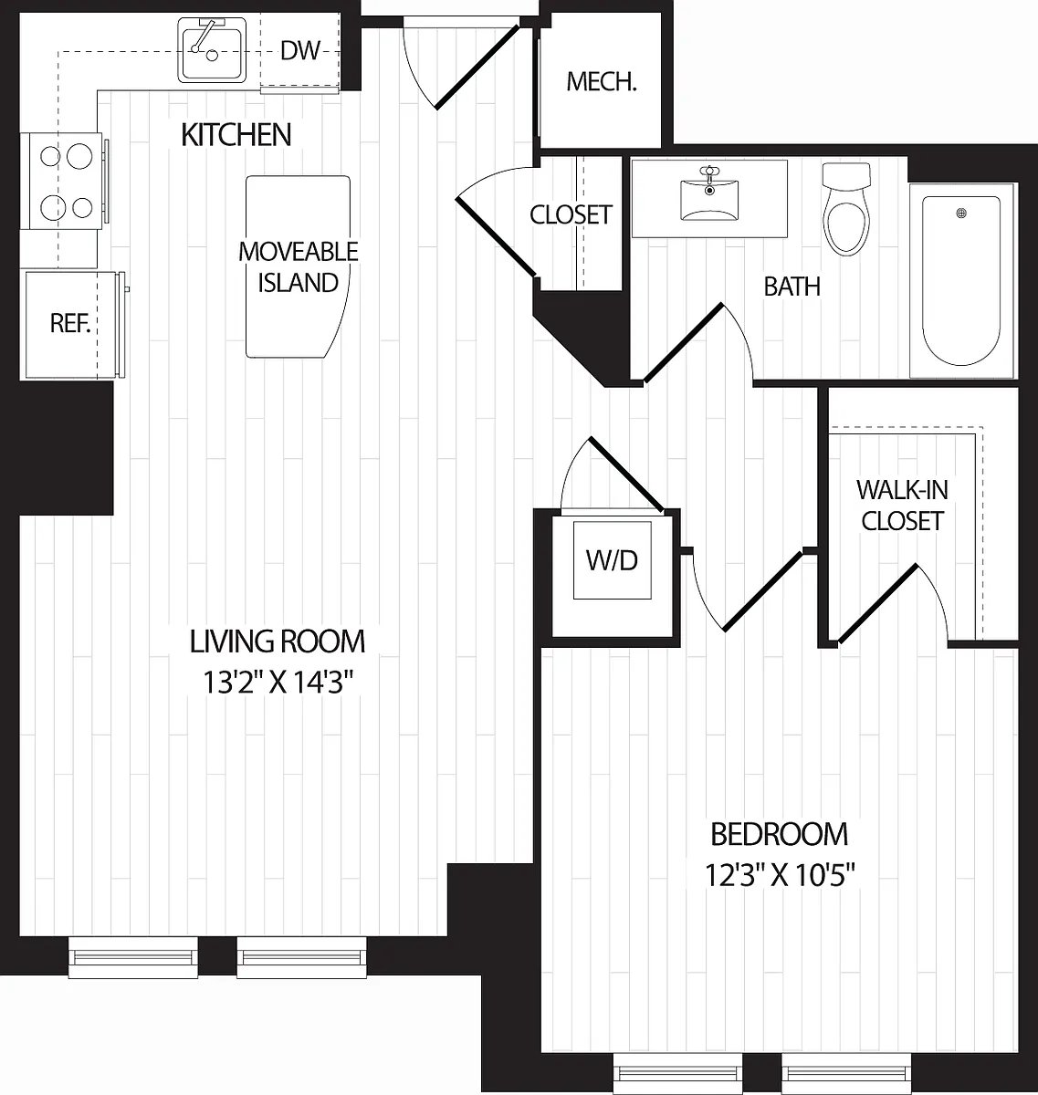 Floor plan A8