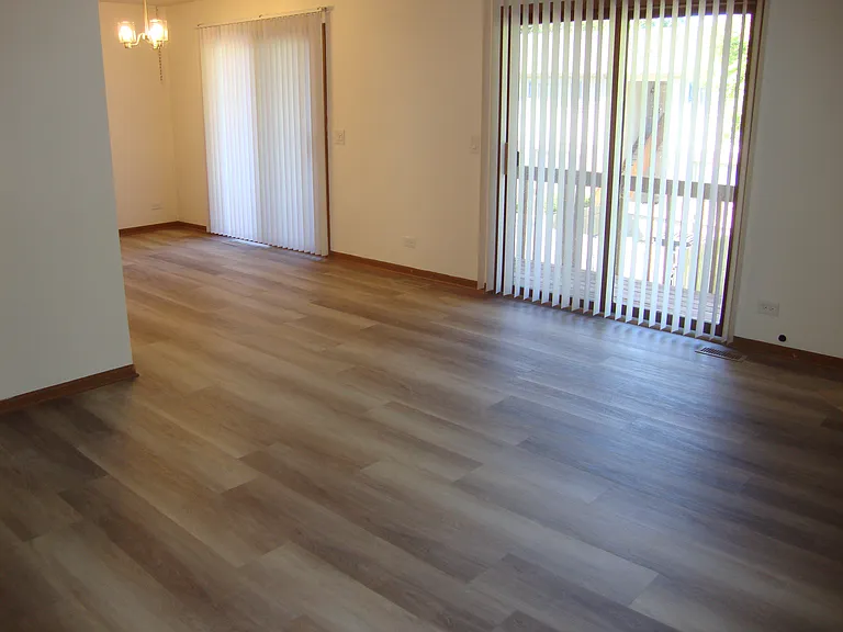 Sliding Doors in Family Room & Dining Area