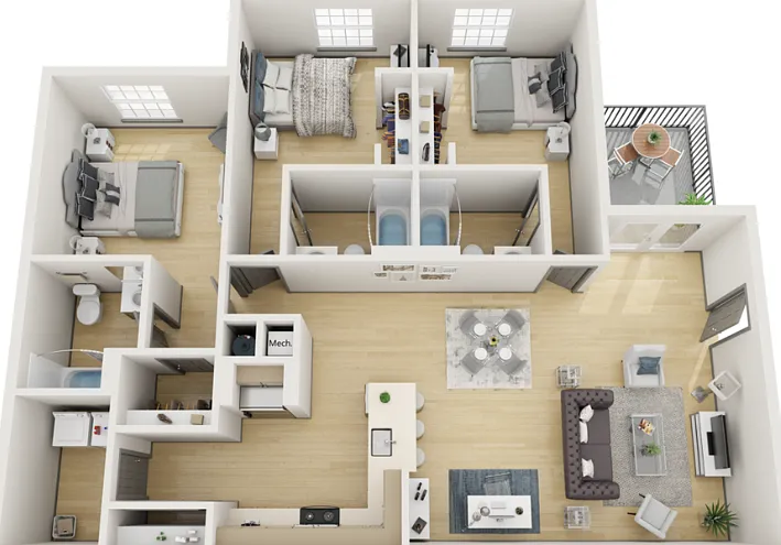 The Cambridge Floorplan Diagram