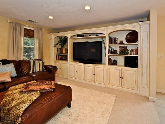 Familt room media center