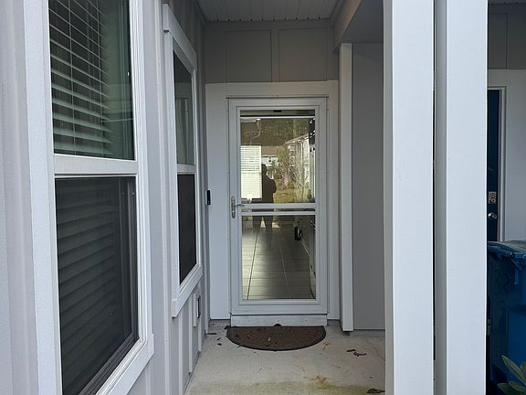 Exterior front door view