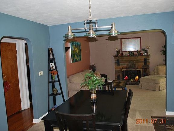 Dining Room Looking into Living Room