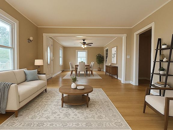 Bright &spacious living room