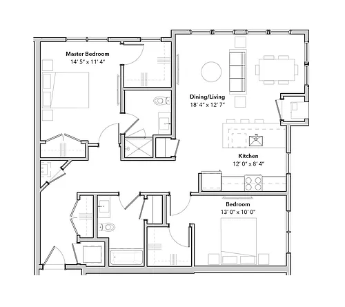 Floor plan Reef