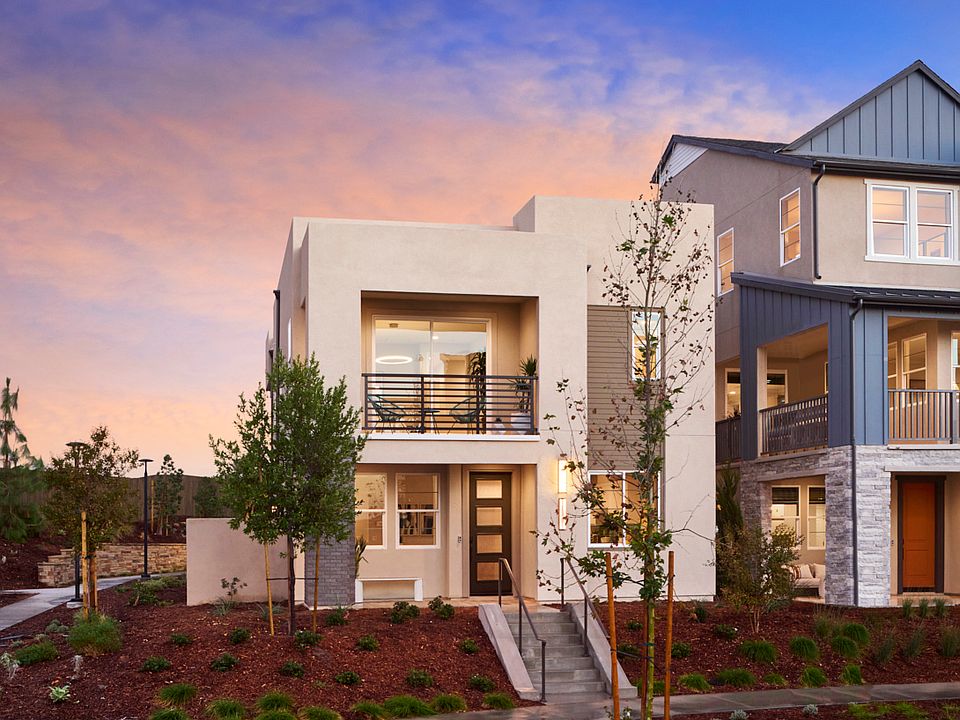 Aer At Solis Park Plan 1 Model Home Century Modern Exterior Style C