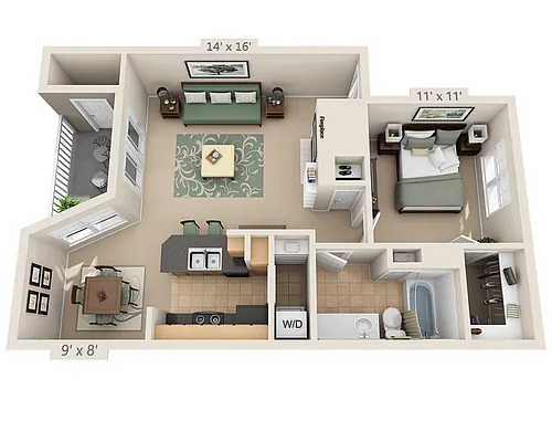 Floor plan The Hastings