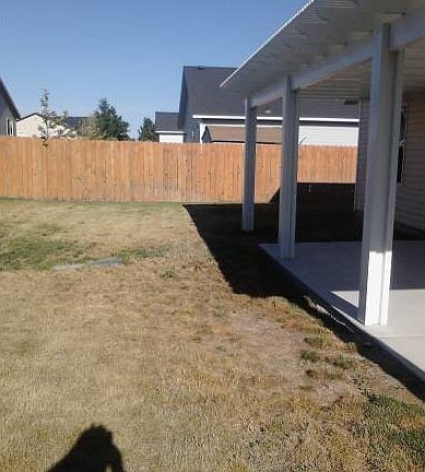 Back yard patio