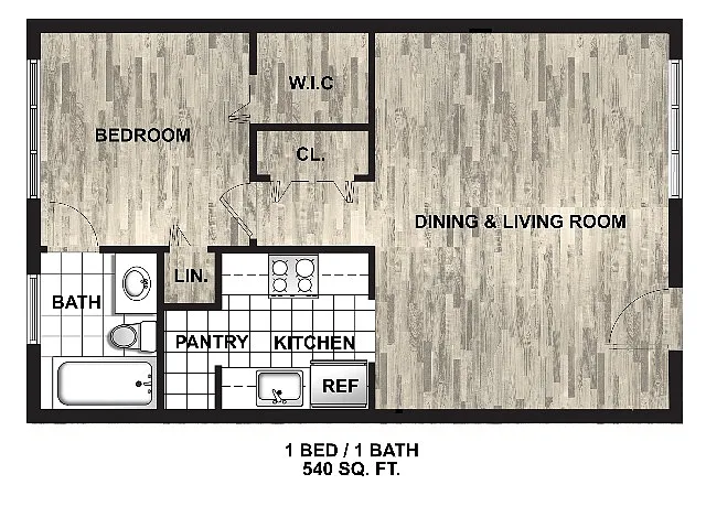 Floor plan Model B