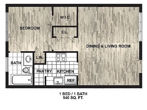 Floor plan Model B
