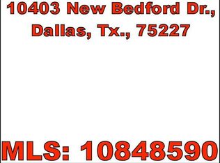 10403 New Bedford Dr, Dallas, TX 75217