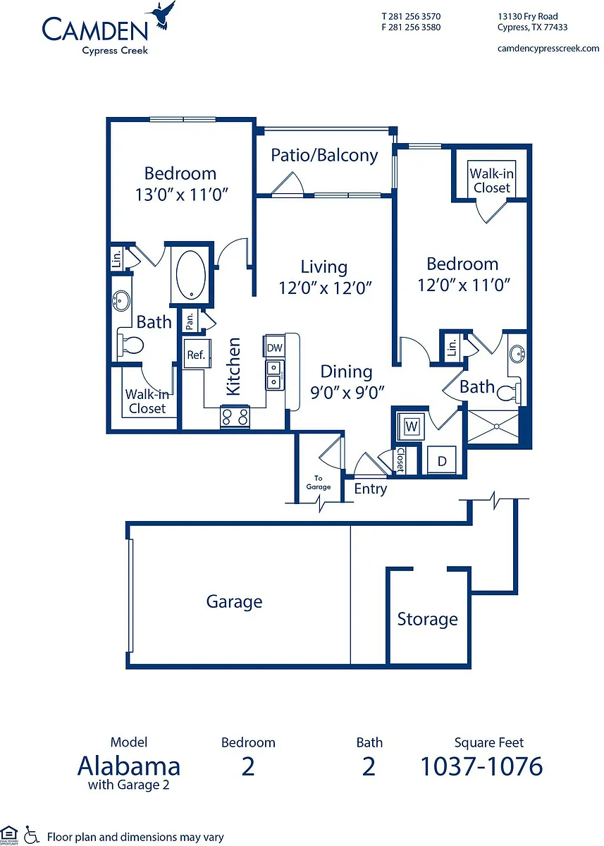 Floor plan Alabama - G2