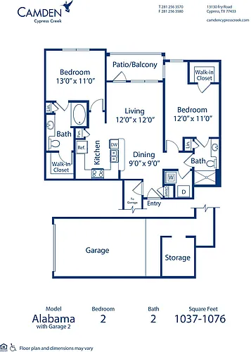 Floor plan Alabama - G2