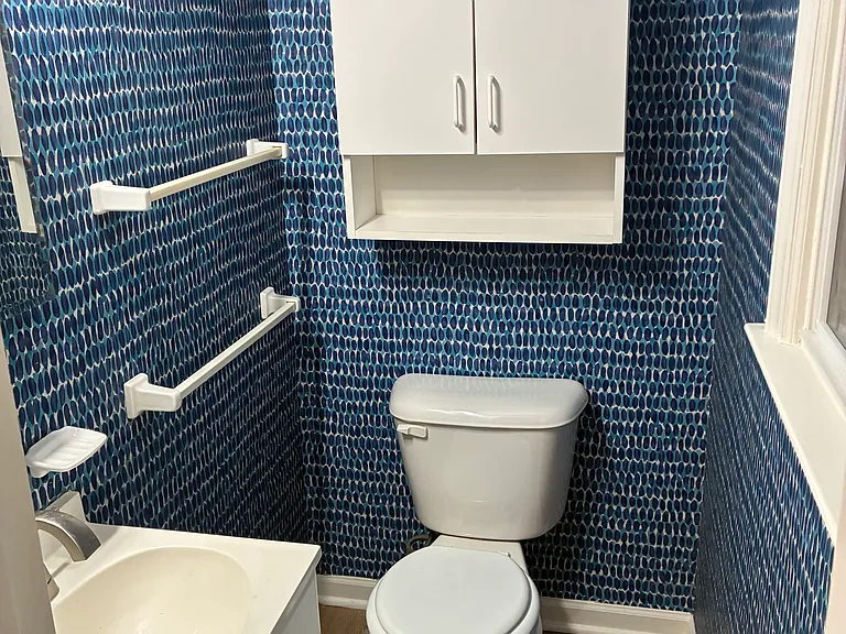 Master bath is 1/2 bath
