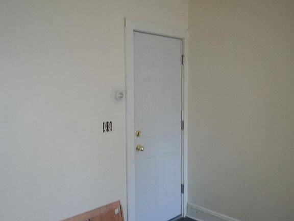 front door where living room