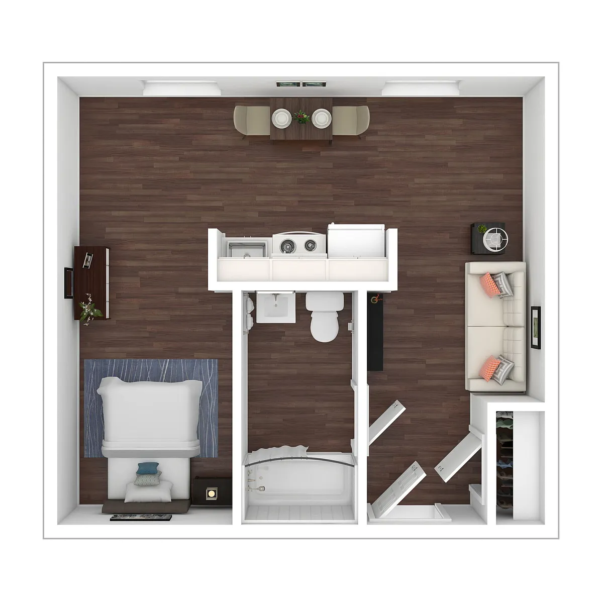 Floor plan Studio