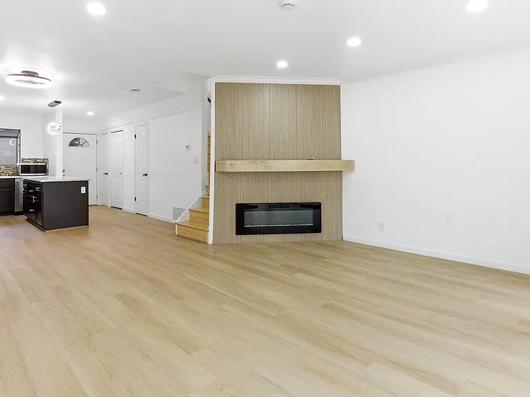 Hall with Fireplace