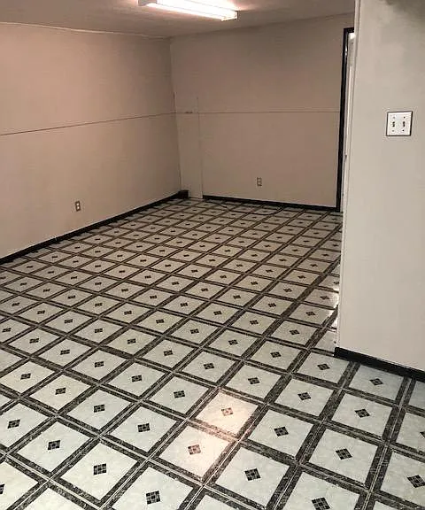 spacious basement