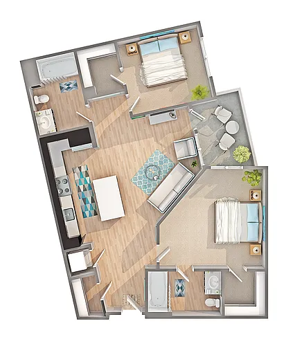 Floor plan B1