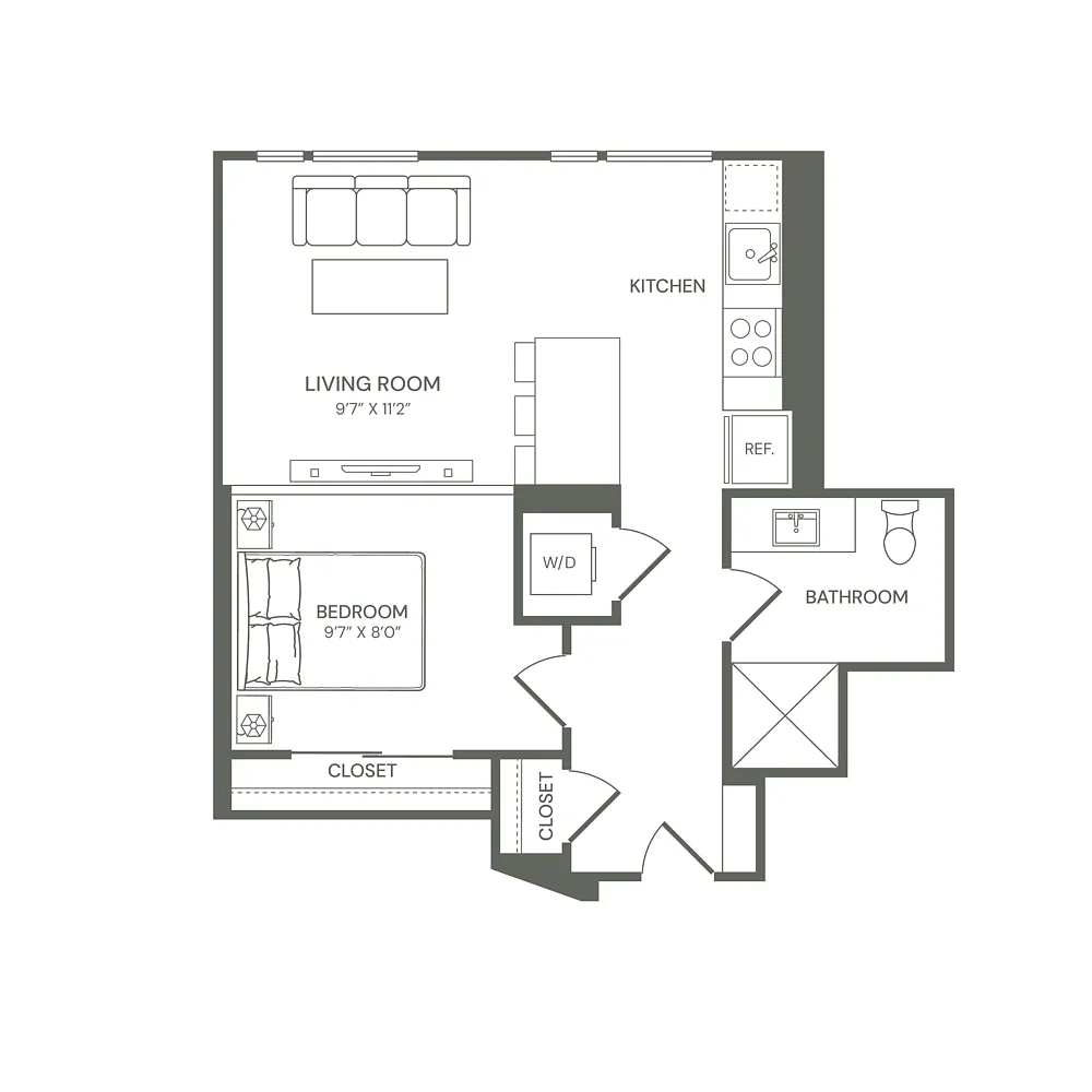 Floor plan A1U
