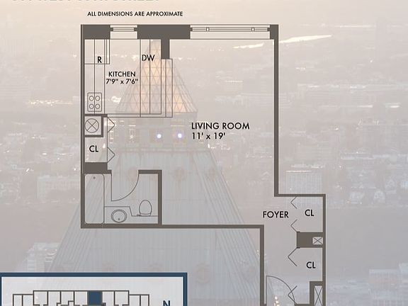 2nd image of 311 W 50th St APT 5A