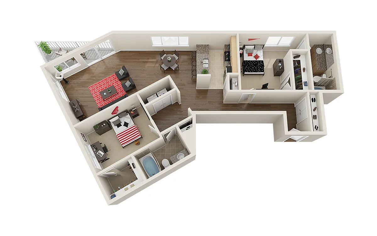 Floor plan B13