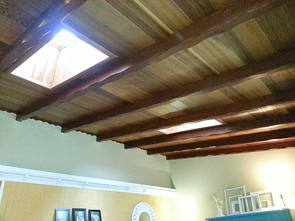 Sky Lights, custom beams