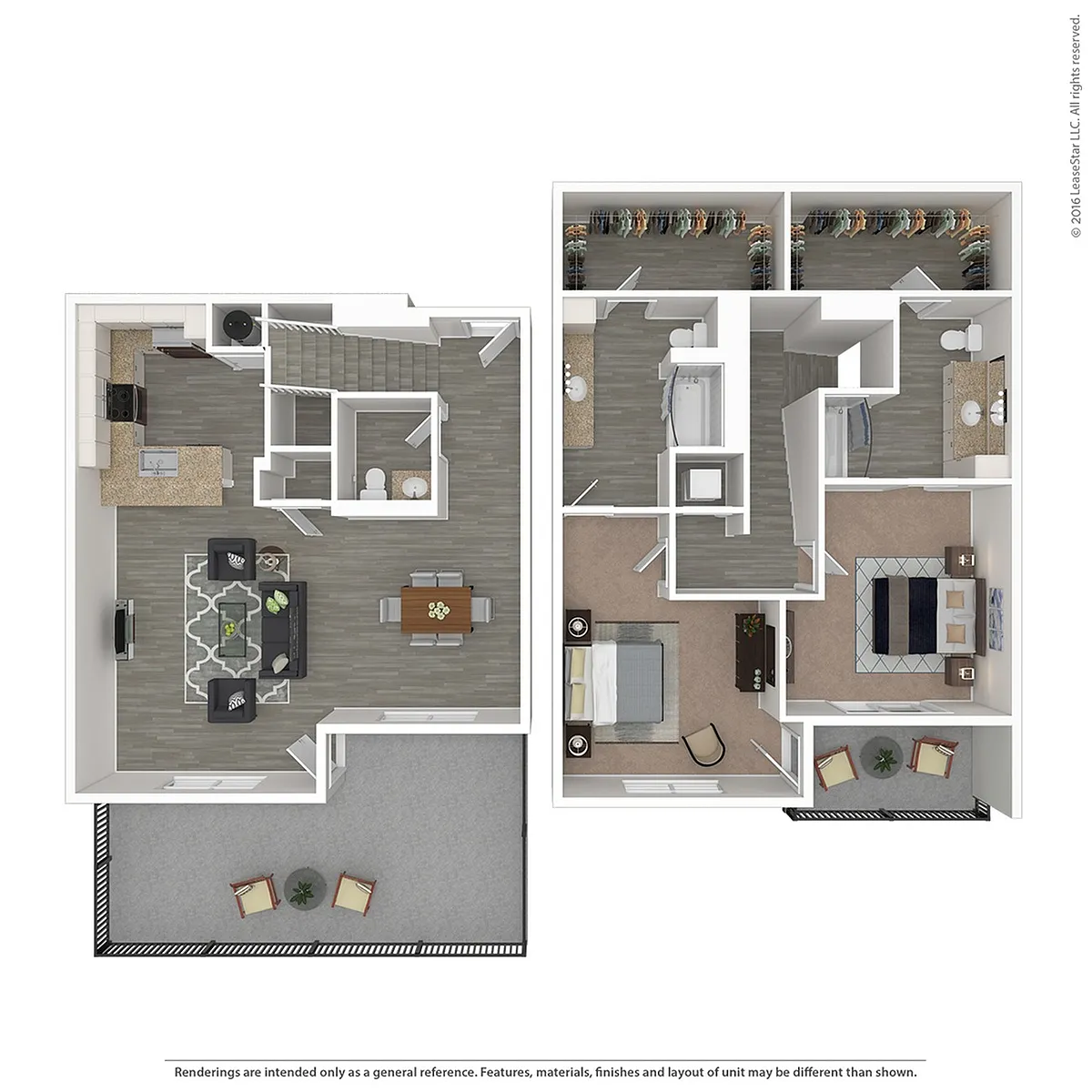 Floor plan Star Townhome