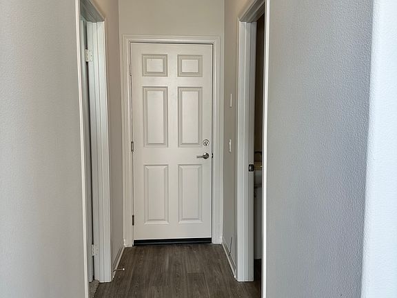 Your room on left, garage center, your bathroom right