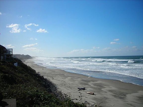 ocean front view
