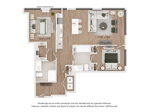 Floor plan F013
