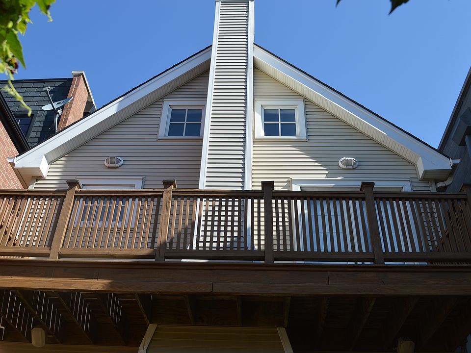 Rear Second Floor Balcony