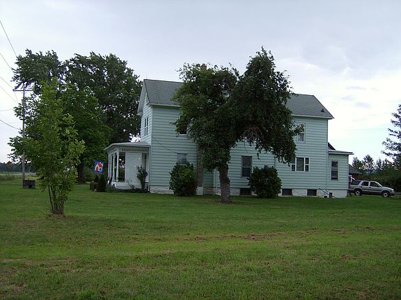 west side of house