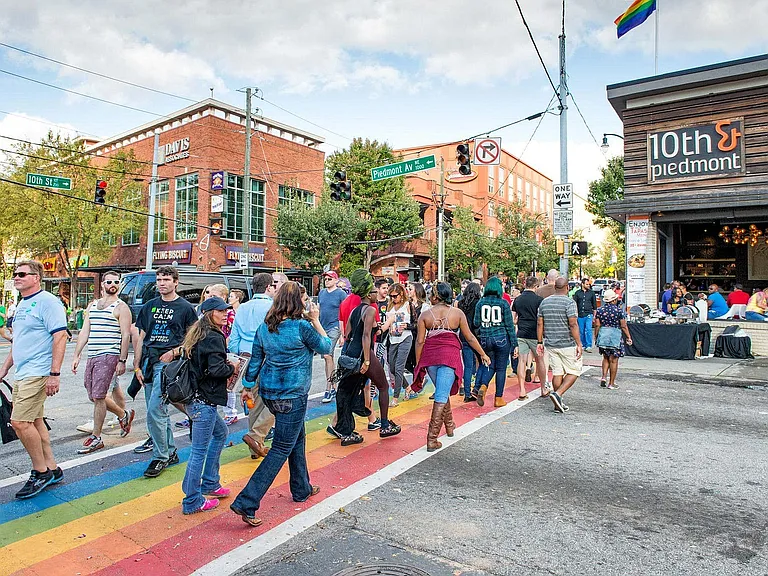 Rainbow Cross Walk