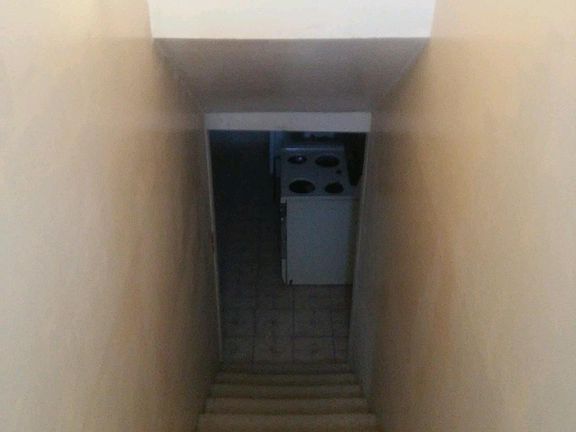 Hallway to basement