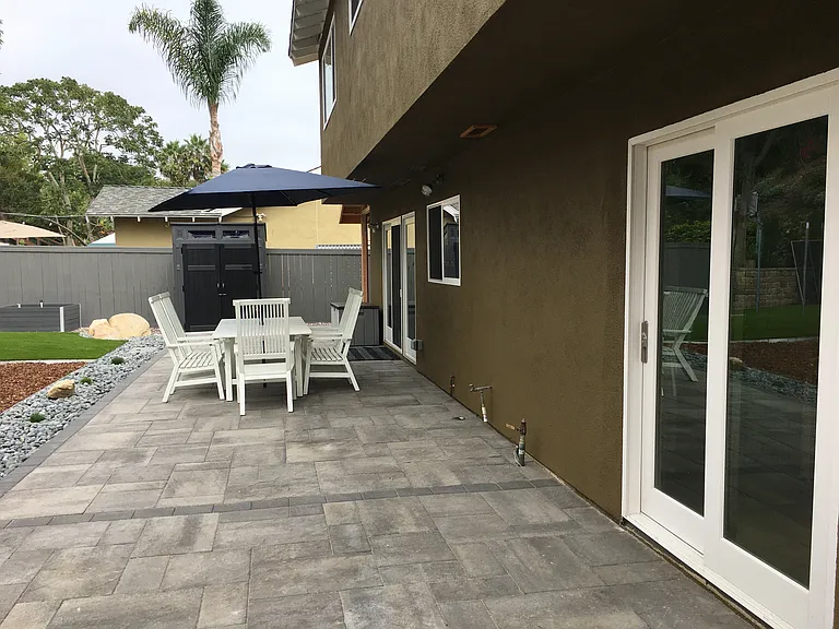 Back patio