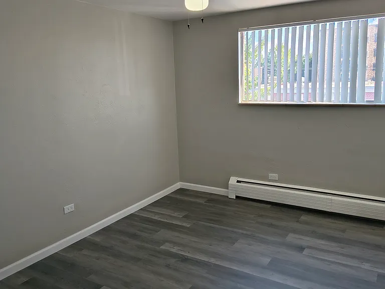 One of two bedrooms