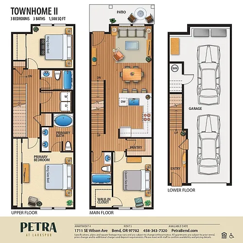 Floor plan Townhome II