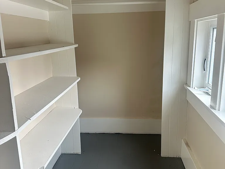 Walk in closet space