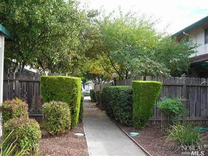 Well-maintained grounds