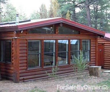 Great Room Windows with View of Forest