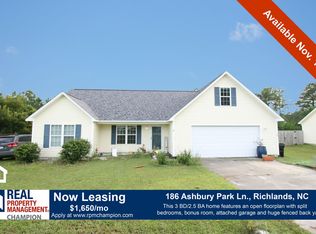 186 Ashbury Park Ln, Richlands, NC 28574