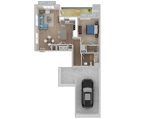 Floor plan A1-842