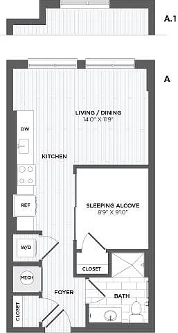 Floor plan E10F