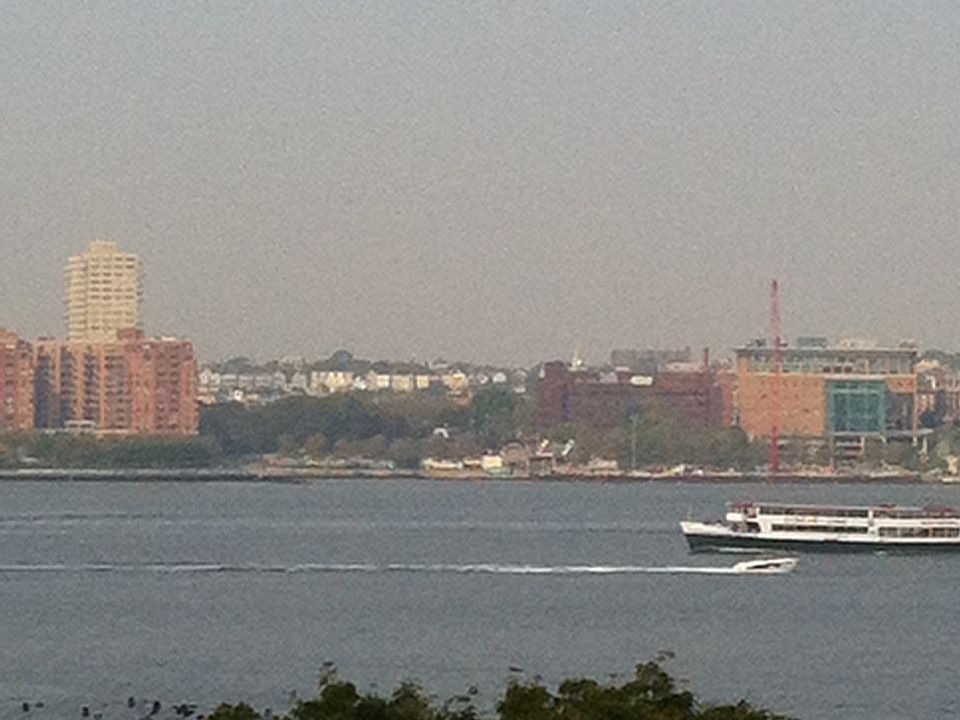 View from roof garden
