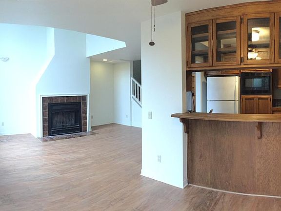 Living area from dining nook