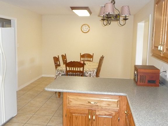 kitchen looking into dining 